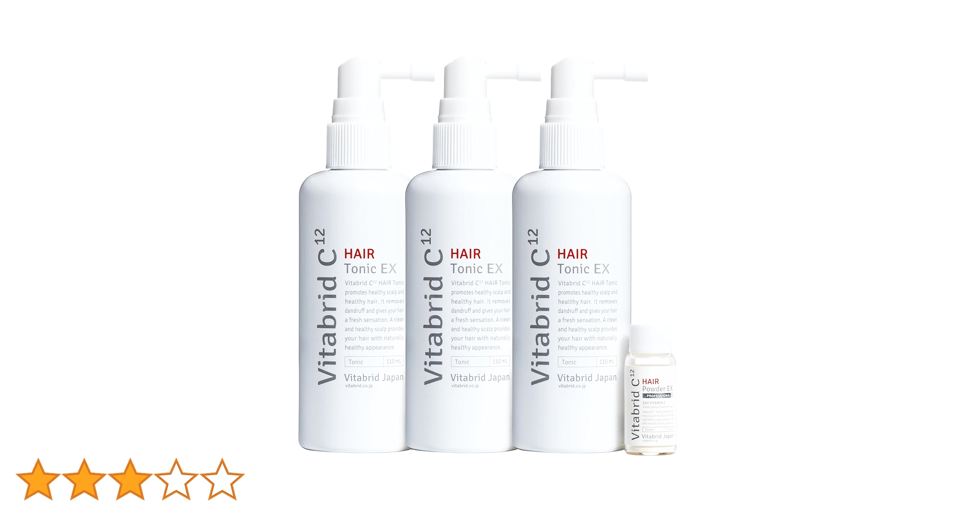 Amazon | Vitabrid 薬用育毛剤 ビタブリッドC ヘアートニックEX セット